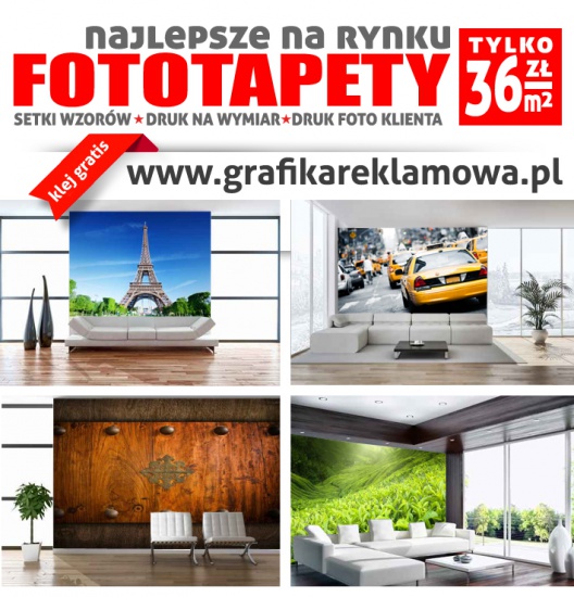 FOTOTAPETY NA WYMIAR tylko 36 zl./m2