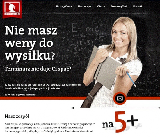 Praca magisterska na jutro, na dziś, na wczoraj? zamów pomoc !